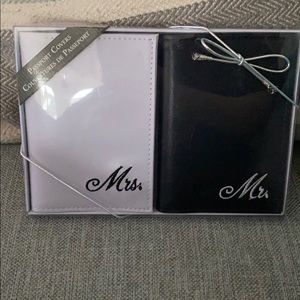 Brand new Mr & Mrs passport covers!